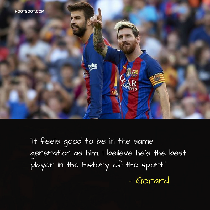 10 quotes about Lionel Messi which prove nobody can match the level of ...