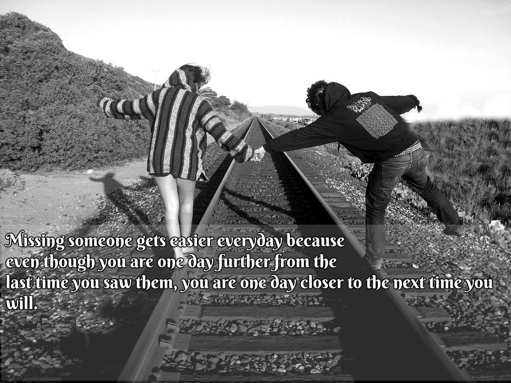 long distance couple