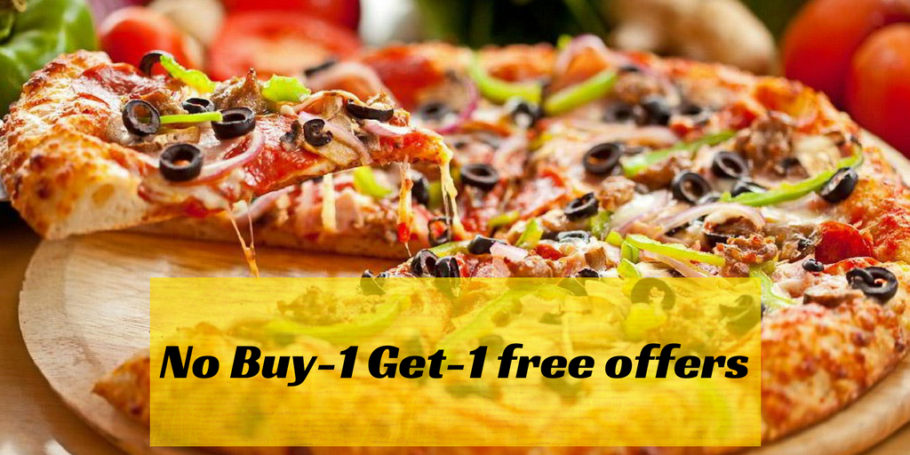 GST impact No Buy1 Get1 free offers on pizza from now onwards